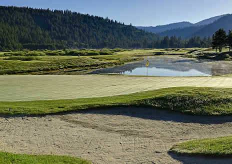 Golfspielen am Lake Tahoe