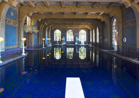 Le piscine di Hearst Castle