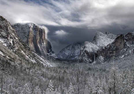 Invierno en Yosemite