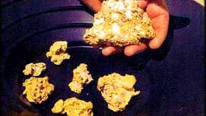 Chercher de l'or à Jamestown Gold Prospecting and Gold Pannin