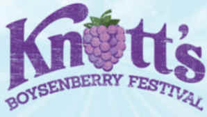 Logo for Knott's Boysenberry Festival
