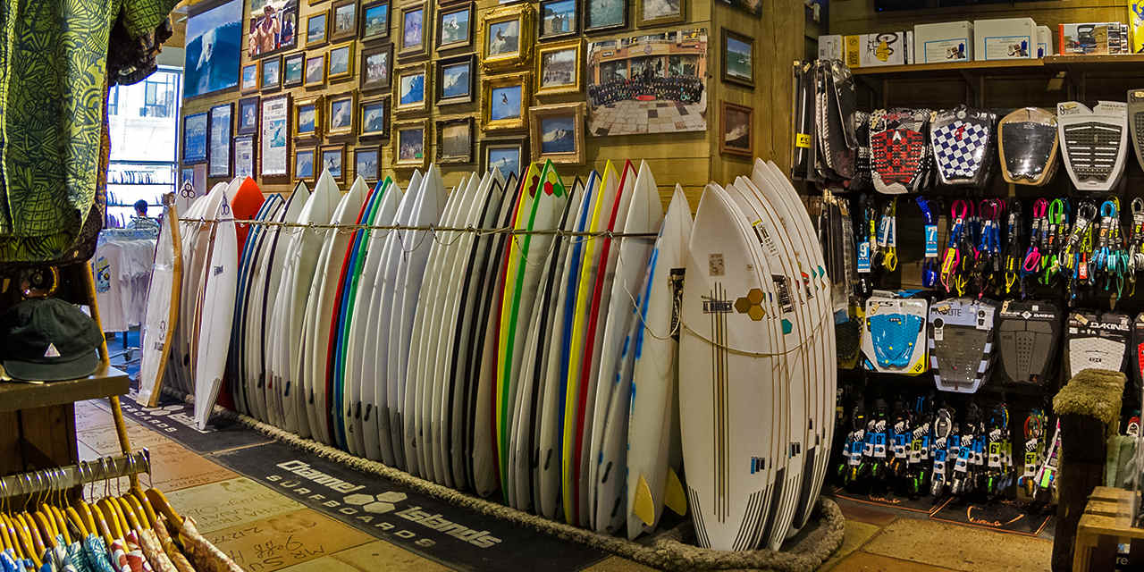Lojas de Surfe em Huntington Beach